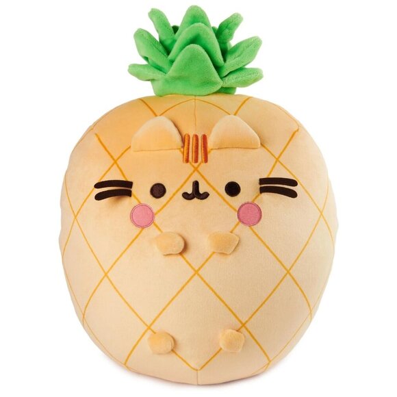 NEW Pusheen Fruits Scented Pineapple Squisheen Plush 16" x 11" - Picture 1 of 7